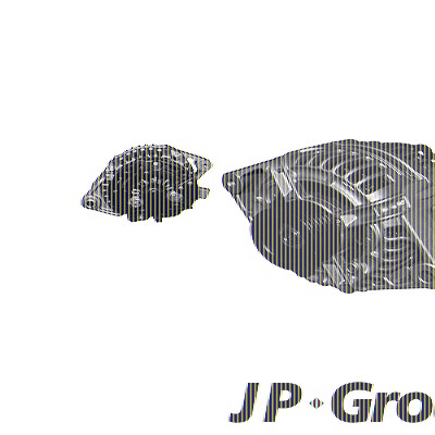 Jp Group Lichtmaschine 100A [Hersteller-Nr. 1290100900] für Opel von JP GROUP
