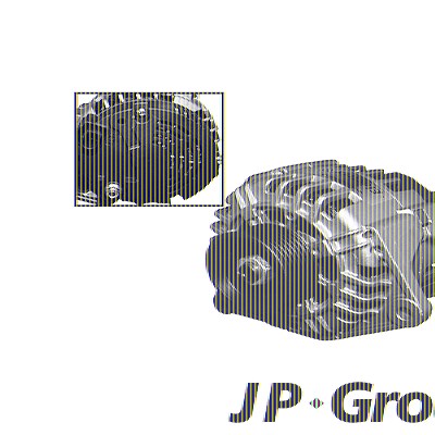 Jp Group Lichtmaschine 120A [Hersteller-Nr. 1190103900] für Audi, Skoda, VW von JP GROUP