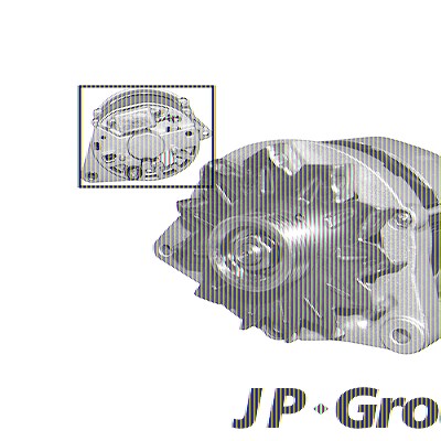 Jp Group Lichtmaschine 70A [Hersteller-Nr. 1190101300] für Skoda von JP GROUP