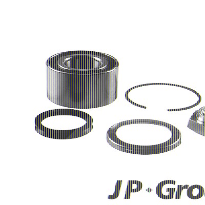 Jp Group Radlagersatz [Hersteller-Nr. 4151302410] für Citroën, Peugeot von JP GROUP