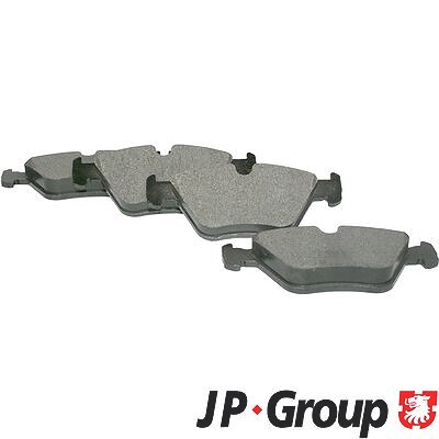Jp Group Satz Bremsbeläge Vorderachse [Hersteller-Nr. 1463600710] für BMW, Mg von JP GROUP