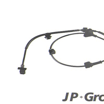 Jp Group Sensor, Raddrehzahl [Hersteller-Nr. 3997104980] für Mitsubishi von JP GROUP