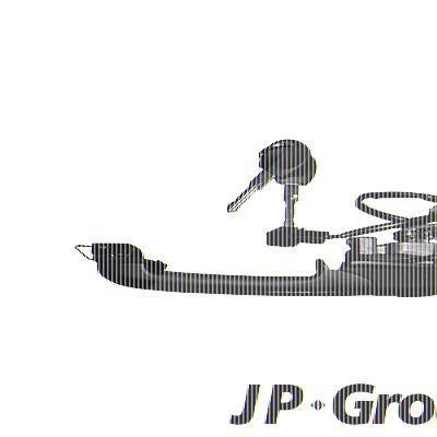 Jp Group Türgriff vorne [Hersteller-Nr. 1187101180] für VW von JP GROUP