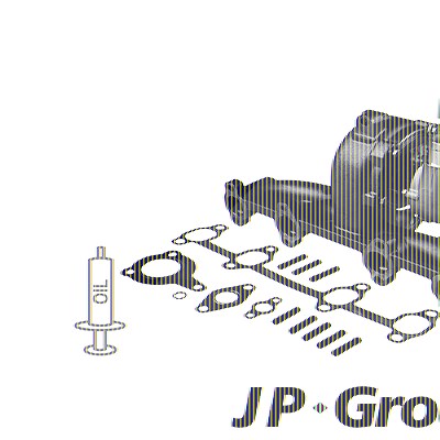 Jp Group Turbolader 713672-5006S [Hersteller-Nr. 1117401700] für Audi, Seat, Skoda, VW von JP GROUP
