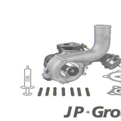 Jp Group Turbolader [Hersteller-Nr. 1117400700] für Audi, Seat, Skoda, VW von JP GROUP