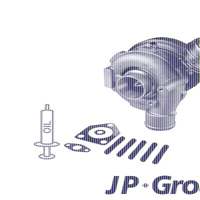 Jp Group Turbolader [Hersteller-Nr. 1417400200] für BMW, Opel von JP GROUP