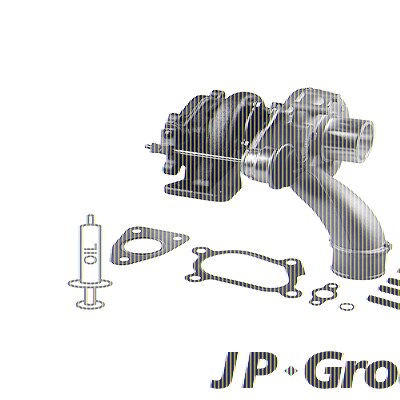 Jp Group Turbolader [Hersteller-Nr. 1217400100] für Nissan, Opel, Renault von JP GROUP