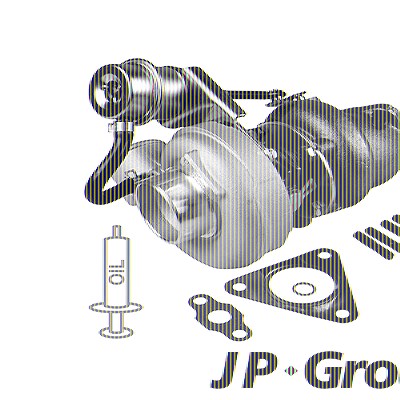 Jp Group Turbolader [Hersteller-Nr. 1317400100] für Mercedes-Benz von JP GROUP