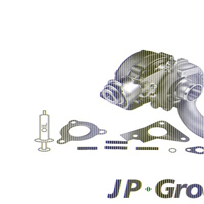 Jp Group Turbolader [Hersteller-Nr. 4317400200] für Mitsubishi, Nissan, Renault, Volvo von JP GROUP