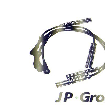 Jp Group Zündkabelsatz [Hersteller-Nr. 1192001110] für Audi, Seat, Skoda, VW von JP GROUP