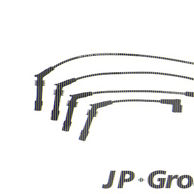 Jp Group Zündkabelsatz [Hersteller-Nr. 1292002210] für Opel von JP GROUP