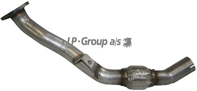 Jp Group Abgasrohr [Hersteller-Nr. VW-35158] für Audi, VW von JP GROUP