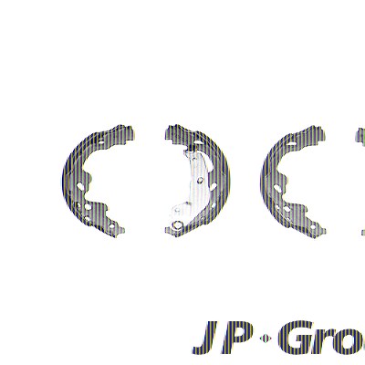 Jp Group Bremsbackensatz [Hersteller-Nr. 4763900410] für Citroën, Opel, Peugeot, Suzuki, Toyota von JP GROUP