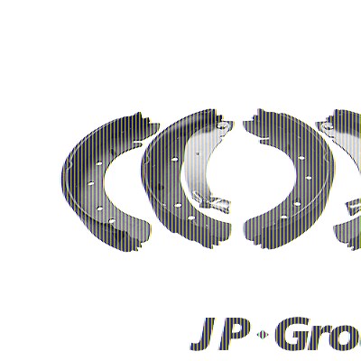 Jp Group Bremsbackensatz [Hersteller-Nr. 4163900410] für Citroën, Fiat, Peugeot, Toyota von JP GROUP