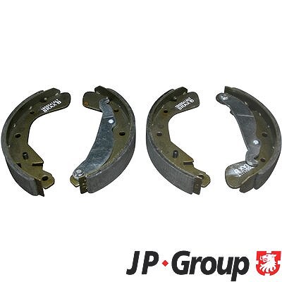 Jp Group Bremsbackensatz Trommelbremse Hinterachse [Hersteller-Nr. 1263900110] für Opel, Vauxhall von JP GROUP