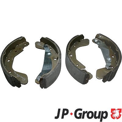 Jp Group Bremsbackensatz Trommelbremse Hinterachse [Hersteller-Nr. 1263900710] für Chevrolet, Daewoo, Opel, Vauxhall von JP GROUP