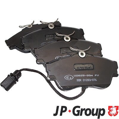 Jp Group Bremsbeläge Vorderachse inkl Warnkontakt [Hersteller-Nr. 1163603710] für VW von JP GROUP