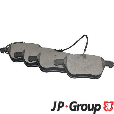 Jp Group Bremsbeläge vorne (Satz) mit VWK [Hersteller-Nr. 1163604310] für Ford, Seat, VW von JP GROUP
