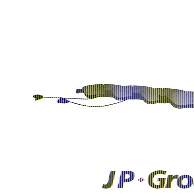 Jp Group Bremsbelagsatz, Scheibenbremse [Hersteller-Nr. 1163607710] für Audi, VW von JP GROUP