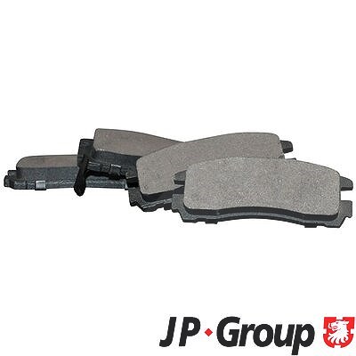 Jp Group Bremsbelagsatz, Scheibenbremse [Hersteller-Nr. 3963700110] für Chrysler, Dodge, Hyundai, Mitsubishi von JP GROUP