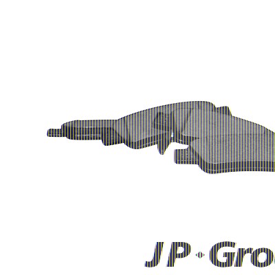 Jp Group Bremsbelagsatz, Scheibenbremse [Hersteller-Nr. 3463700810] für Honda von JP GROUP