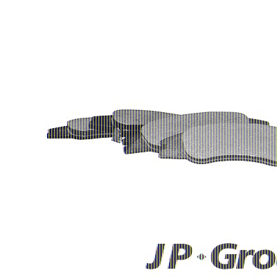 Jp Group Bremsbelagsatz, Scheibenbremse [Hersteller-Nr. 3663600810] für Kia von JP GROUP