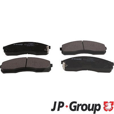 Jp Group Bremsbelagsatz, Scheibenbremse [Hersteller-Nr. 3663600310] für Kia von JP GROUP