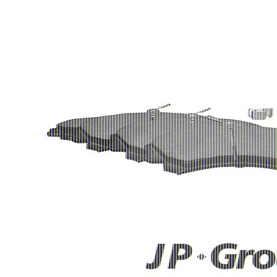 Jp Group Bremsbelagsatz, Scheibenbremse [Hersteller-Nr. 3963600510] für Mitsubishi, Smart von JP GROUP