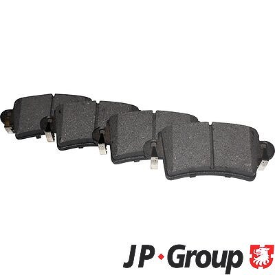 Jp Group Bremsbelagsatz, Scheibenbremse [Hersteller-Nr. 1263700910] für Nissan, Opel, Renault, Vauxhall von JP GROUP