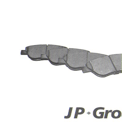Jp Group Bremsbelagsatz, Scheibenbremse [Hersteller-Nr. 1263603210] für Opel von JP GROUP