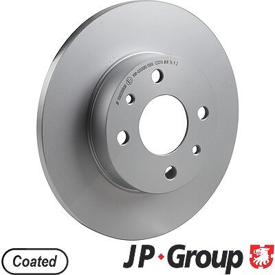 Jp Group 1x Bremsscheibe [Hersteller-Nr. 3363200500] für Abarth, Alfa Romeo, Fiat, Ford, Lancia, Yugo, Zastava von JP GROUP