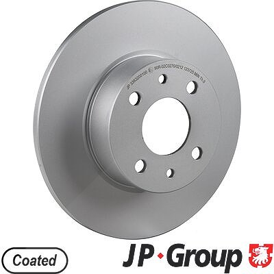 Jp Group 1x Bremsscheibe [Hersteller-Nr. 3363200100] für Alfa Romeo, Fiat, Lancia von JP GROUP