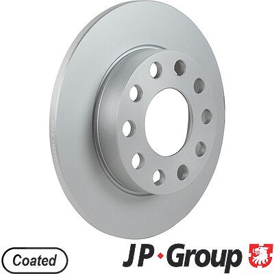 Jp Group 1x Bremsscheibe [Hersteller-Nr. 1163206900] für Audi von JP GROUP