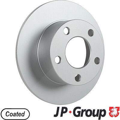 Jp Group 1x Bremsscheibe [Hersteller-Nr. 1163206300] für Audi, Skoda, VW von JP GROUP