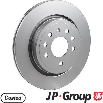 Jp Group 1x Bremsscheibe [Hersteller-Nr. 1263200500] für Cadillac, Fiat, Opel, Saab von JP GROUP