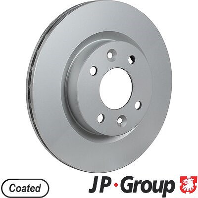 Jp Group 1x Bremsscheibe [Hersteller-Nr. 4363101900] für Dacia, Nissan, Renault von JP GROUP