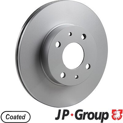 Jp Group 1x Bremsscheibe [Hersteller-Nr. 3363101200] für Fiat von JP GROUP