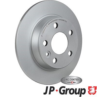 Jp Group 1x Bremsscheibe [Hersteller-Nr. 1163206700] für Ford, Seat, VW von JP GROUP