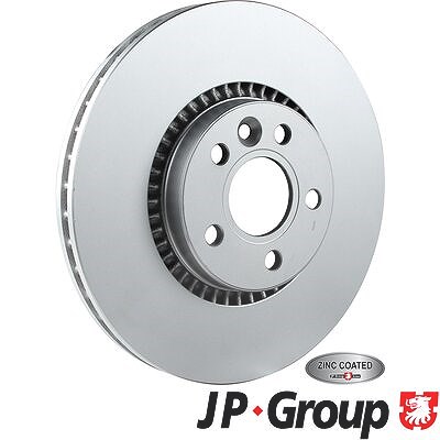 Jp Group Bremsscheibe Vorderachse Belüftet [Hersteller-Nr. 1563105300] für Ford, Land Rover, Volvo von JP GROUP