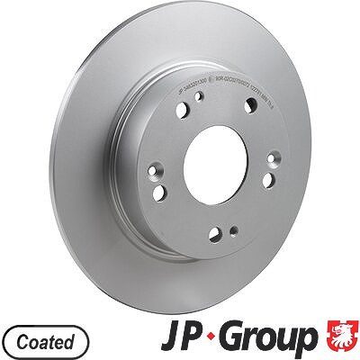 Jp Group 1x Bremsscheibe [Hersteller-Nr. 3463201300] für Honda von JP GROUP