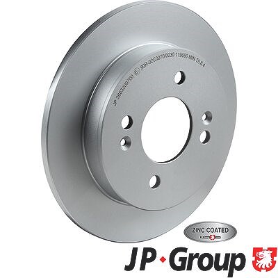 Jp Group 1x Bremsscheibe [Hersteller-Nr. 3663200700] für Hyundai, Kia von JP GROUP