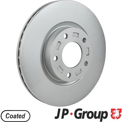 Jp Group 1x Bremsscheibe [Hersteller-Nr. 3863100800] für Mazda von JP GROUP