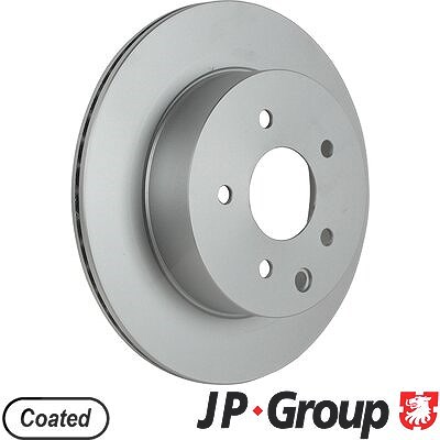 Jp Group 1x Bremsscheibe [Hersteller-Nr. 4363200900] für Nissan, Renault von JP GROUP