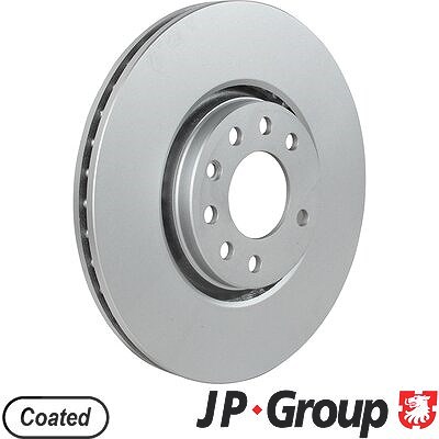 Jp Group 1x Bremsscheibe [Hersteller-Nr. 1263105300] für Opel, Saab, Vauxhall von JP GROUP