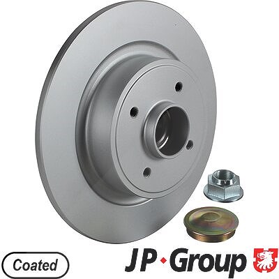 Jp Group 1x Bremsscheibe [Hersteller-Nr. 4363201200] für Renault von JP GROUP
