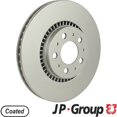 Jp Group 1x Bremsscheibe [Hersteller-Nr. 4963101000] für Volvo von JP GROUP