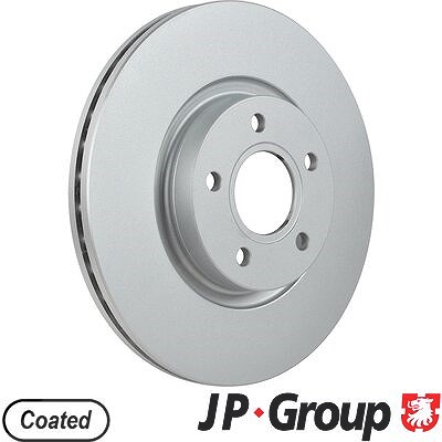 Jp Group 1x Bremsscheibe Vorderachse Belüftet [Hersteller-Nr. 1563104600] für Ford, Volvo von JP GROUP
