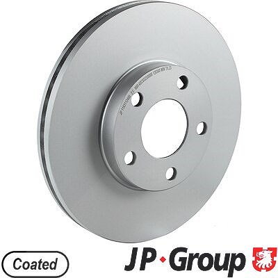 Jp Group 1x Bremsscheibe [Hersteller-Nr. 1163112400] für VW von JP GROUP