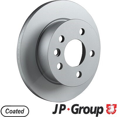Jp Group 1x Bremsscheibe [Hersteller-Nr. 1163108800] für VW von JP GROUP