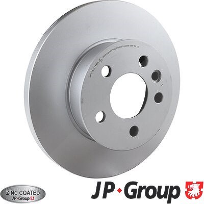 Jp Group Bremsscheibe [Hersteller-Nr. 1163111400] für VW von JP GROUP